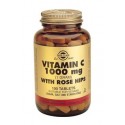 VITAMINA C ROSE HIPS 1000 mg 100 TABLETAS
