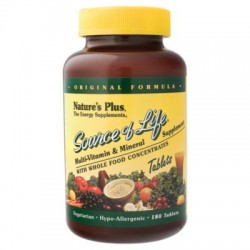 SOURCE OF LIFE. Complejo multivitamínico que se adapta a las distintas necesidades del organismo (astenia primaveral, fatiga, ép