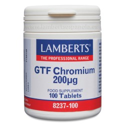 CROMO GTF 200 mcg como Picolinato